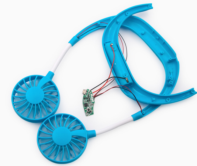 掛脖小風扇輕觸開關的應用 掛脖小風扇輕觸開關的應用