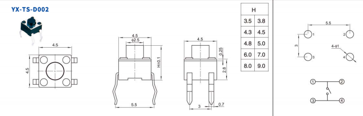 輕觸開關(guān)測(cè)不出阻值是什么情況？